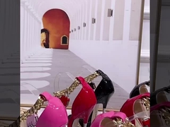 महिलाओं के उच्च ऊँची एड़ी के जूते अल्ट्रा हाई पॉइंटेड पतली ऊँची एड़ी के जूते फैशनेबल महिला जूते